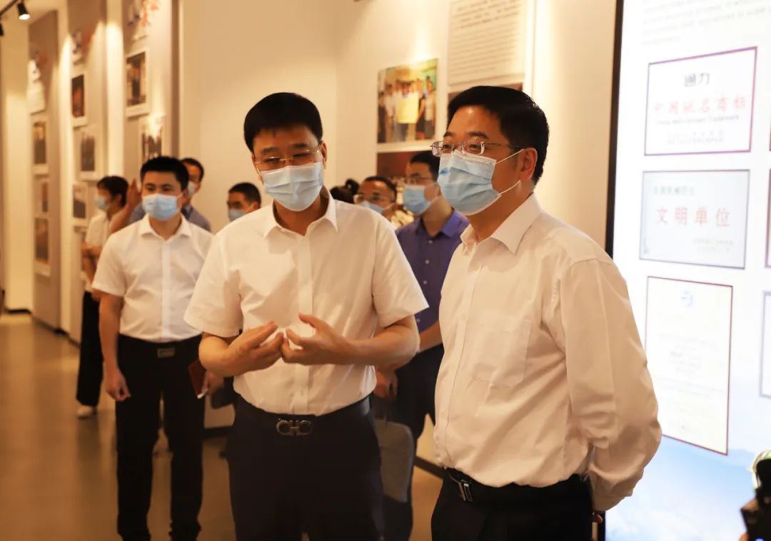溫州市委常委、市紀委書記、市監委主任張建明蒞臨通力科技調研